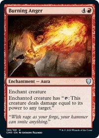 Burning Anger [Commander Legends] | Exor Games Truro
