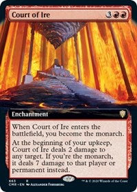 Court of Ire (Extended Art) [Commander Legends] | Exor Games Truro