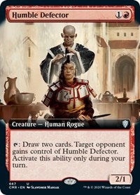 Humble Defector (Extended Art) [Commander Legends] | Exor Games Truro