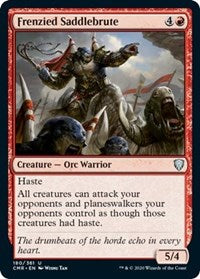 Frenzied Saddlebrute [Commander Legends] | Exor Games Truro