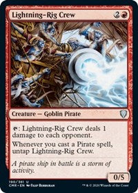 Lightning-Rig Crew [Commander Legends] | Exor Games Truro