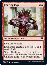 Undying Rage [Commander Legends] | Exor Games Truro