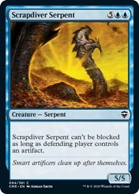 Scrapdiver Serpent [Commander Legends] | Exor Games Truro