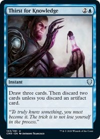 Thirst for Knowledge [Commander Legends] | Exor Games Truro