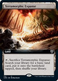 Terramorphic Expanse (Extended Art) [Commander Legends] | Exor Games Truro