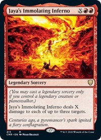Jaya's Immolating Inferno [Commander Legends] | Exor Games Truro