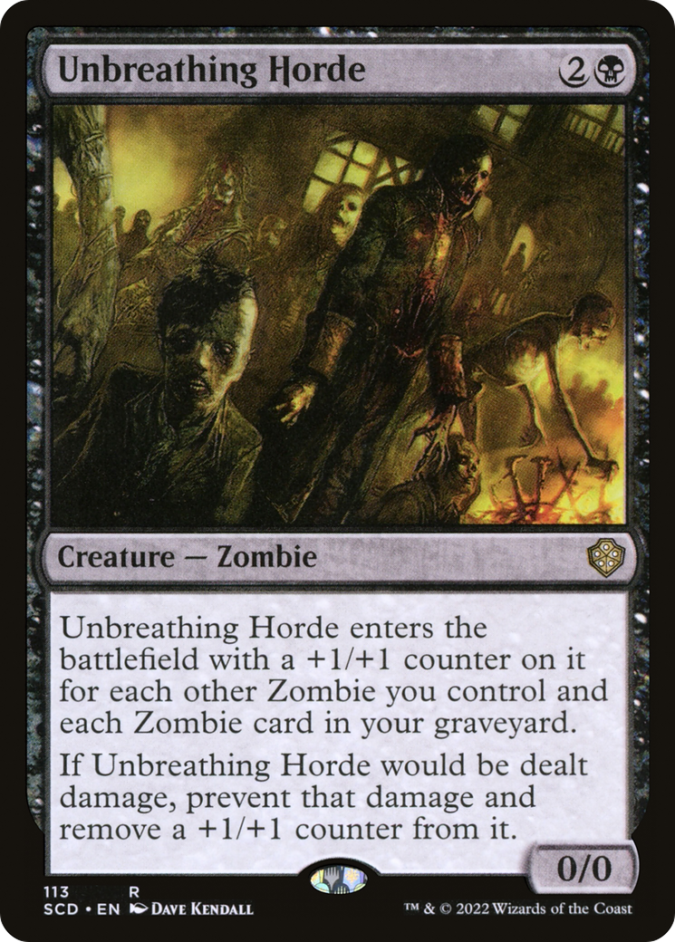 Unbreathing Horde [Starter Commander Decks] | Exor Games Truro