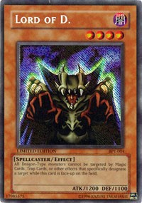 Lord of D. [BPT-004] Secret Rare | Exor Games Truro