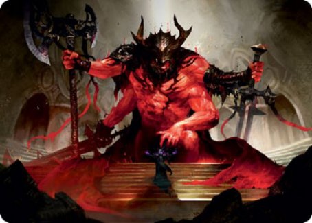 Awaken the Blood Avatar Art Card [Strixhaven: School of Mages Art Series] | Exor Games Truro