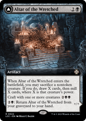 Altar of the Wretched // Wretched Bonemass (Extended Art) [The Lost Caverns of Ixalan Commander] | Exor Games Truro