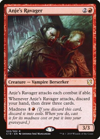 Anje's Ravager [Commander 2019] | Exor Games Truro