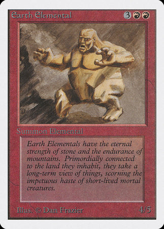 Earth Elemental [Unlimited Edition] | Exor Games Truro