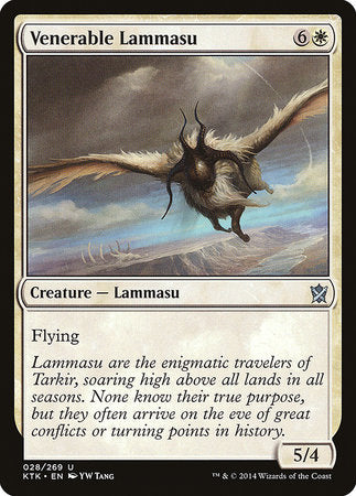 Venerable Lammasu [Khans of Tarkir] | Exor Games Truro