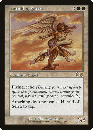 Herald of Serra [Urza's Saga] | Exor Games Truro