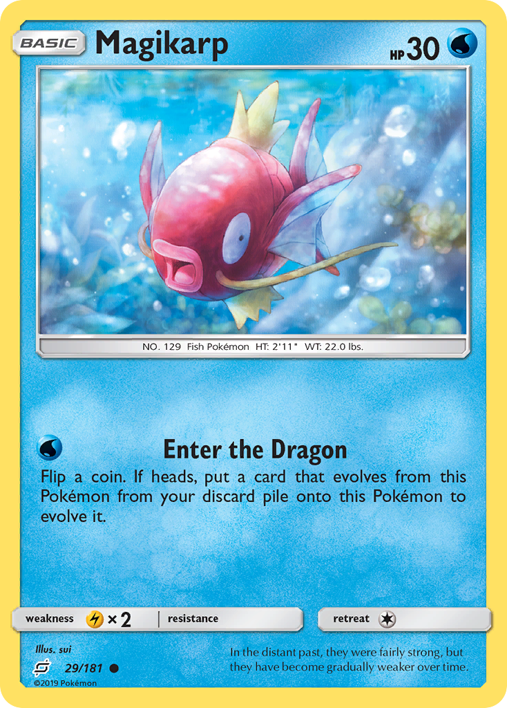 Magikarp (29/181) [Sun & Moon: Team Up] | Exor Games Truro