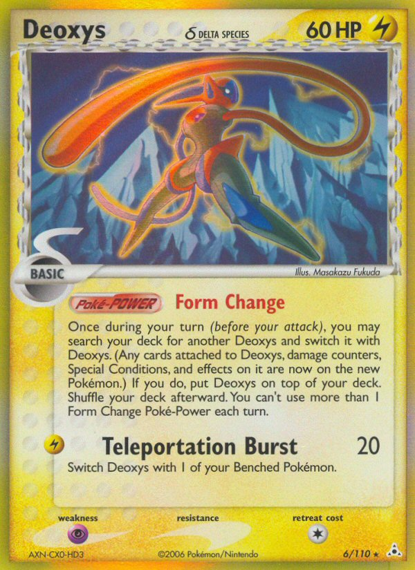 Deoxys (6/110) (Delta Species) [EX: Holon Phantoms] | Exor Games Truro