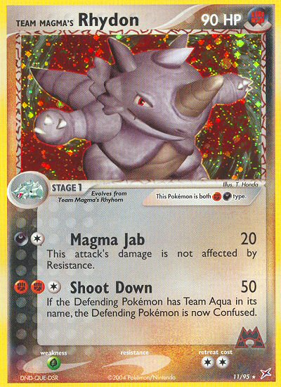 Team Magma's Rhydon (11/95) [EX: Team Magma vs Team Aqua] | Exor Games Truro