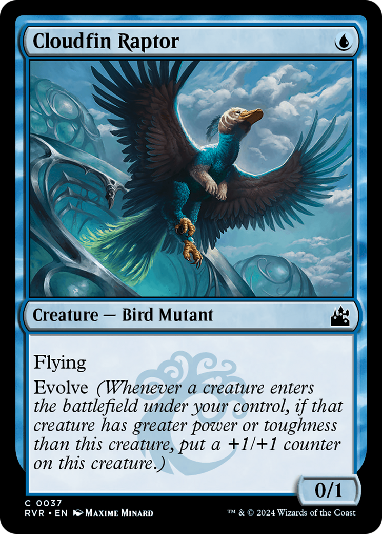 Cloudfin Raptor [Ravnica Remastered] | Exor Games Truro