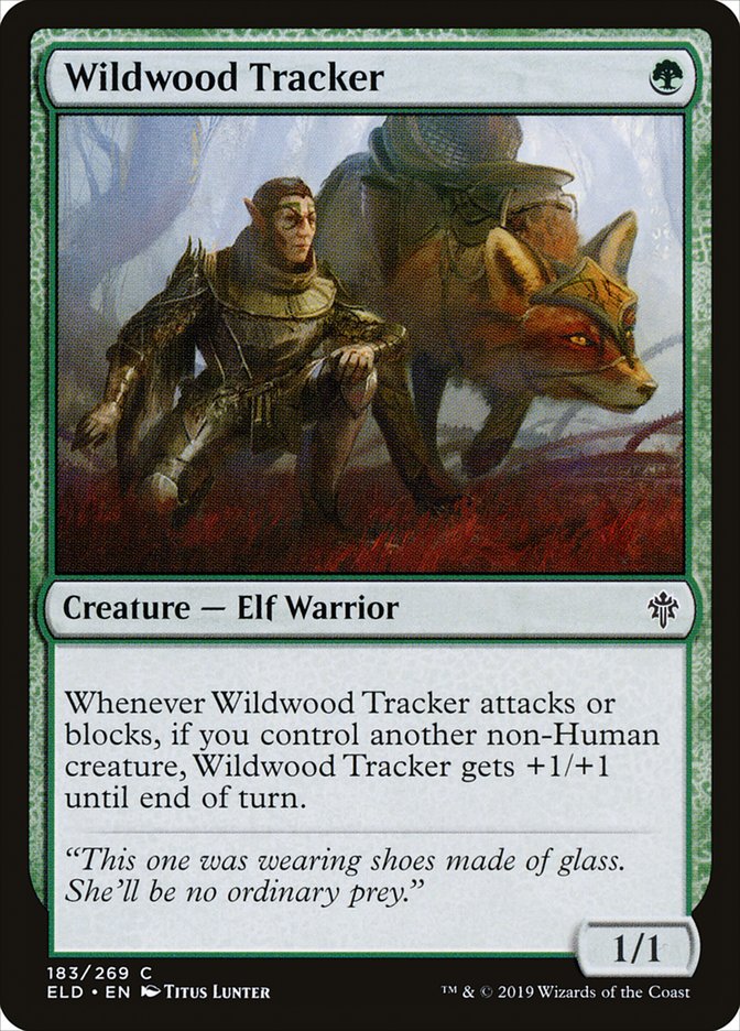 Wildwood Tracker [Throne of Eldraine] | Exor Games Truro