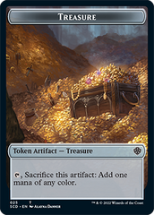 Treasure // Treasure Double-Sided Token [Starter Commander Decks] | Exor Games Truro