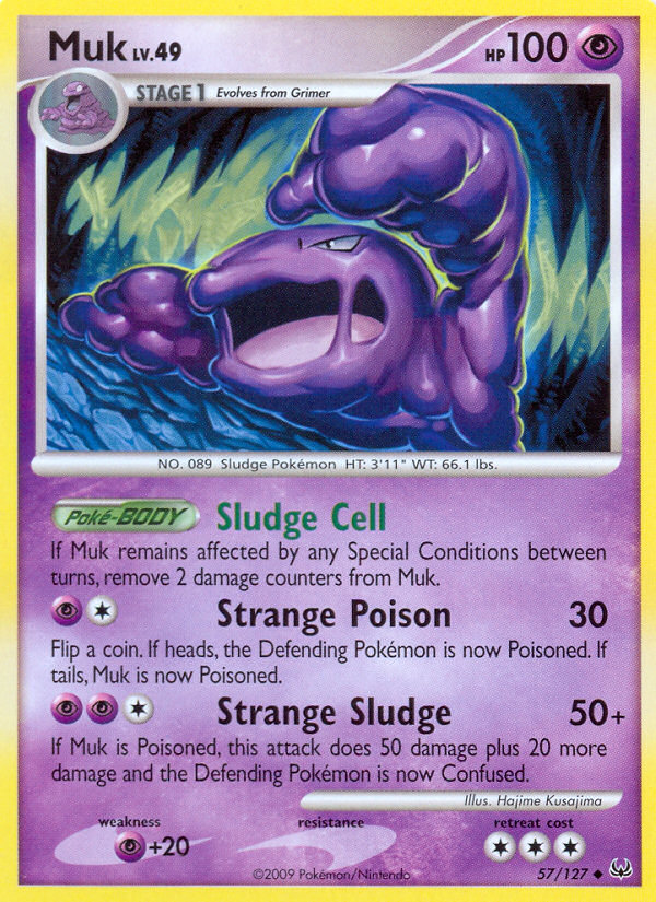 Muk (57/127) [Platinum: Base Set] | Exor Games Truro