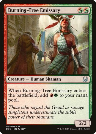 Burning-Tree Emissary [Duel Decks: Mind vs. Might] | Exor Games Truro