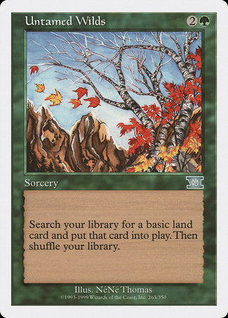 Untamed Wilds [Classic Sixth Edition] | Exor Games Truro