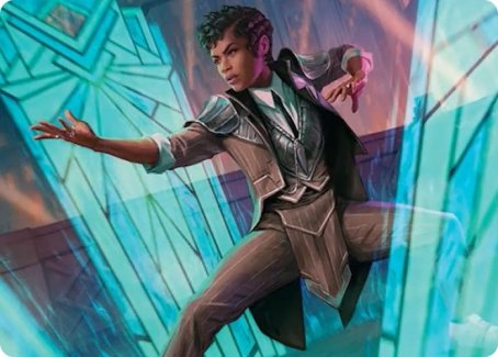Dapper Shieldmate Art Card [Streets of New Capenna Art Series] | Exor Games Truro