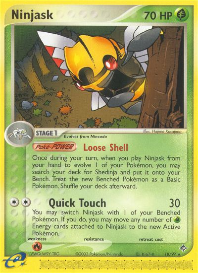 Ninjask (18/97) [EX: Dragon] | Exor Games Truro