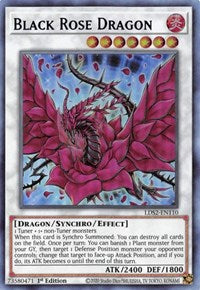 Black Rose Dragon (Blue) [LDS2-EN110] Ultra Rare | Exor Games Truro