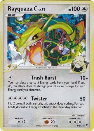 Rayquaza C (8/147) (Cracked Ice) [Platinum: Supreme Victors] | Exor Games Truro