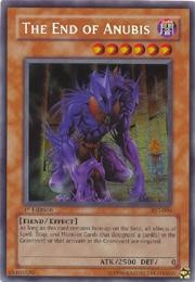 The End of Anubis [AST-000] Secret Rare | Exor Games Truro