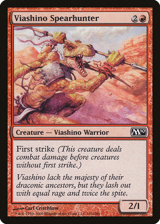 Viashino Spearhunter [Magic 2010] | Exor Games Truro