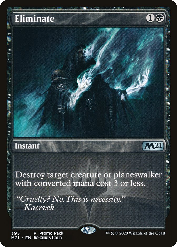 Eliminate (Promo Pack) [Core Set 2021 Promos] | Exor Games Truro