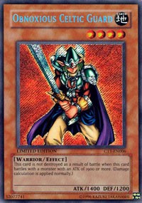 Obnoxious Celtic Guard [CT1-EN006] Secret Rare | Exor Games Truro