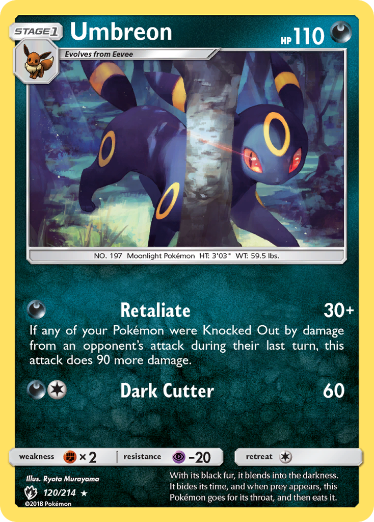 Umbreon (120/214) [Sun & Moon: Lost Thunder] | Exor Games Truro