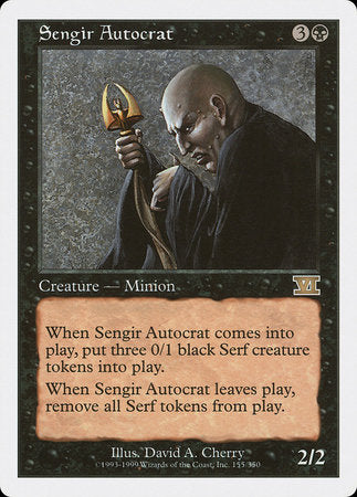 Sengir Autocrat [Classic Sixth Edition] | Exor Games Truro