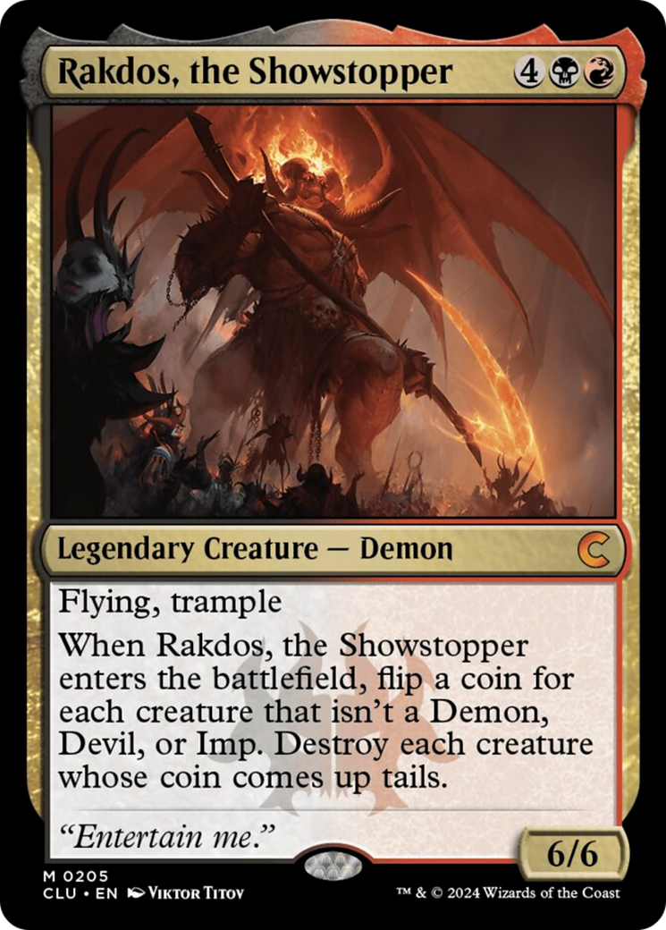 Rakdos, the Showstopper [Ravnica: Clue Edition] | Exor Games Truro