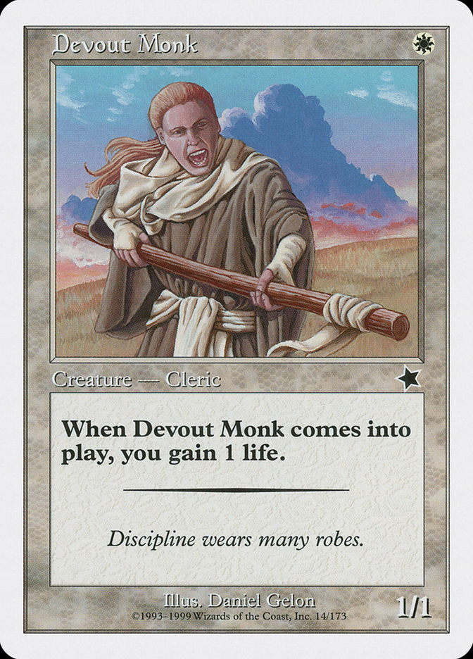 Devout Monk [Starter 1999] | Exor Games Truro