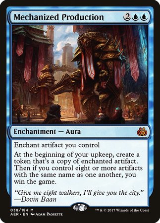 Mechanized Production [Aether Revolt] | Exor Games Truro