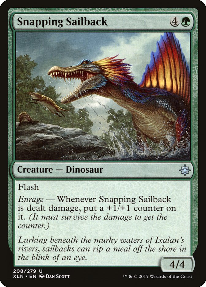 Snapping Sailback [Ixalan] | Exor Games Truro