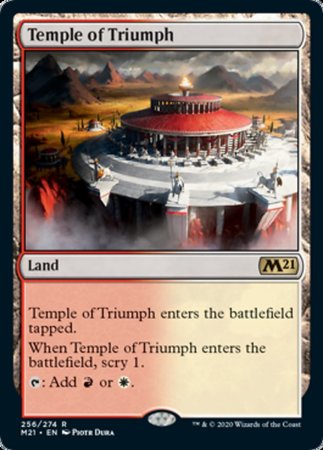 Temple of Triumph [Core Set 2021] | Exor Games Truro