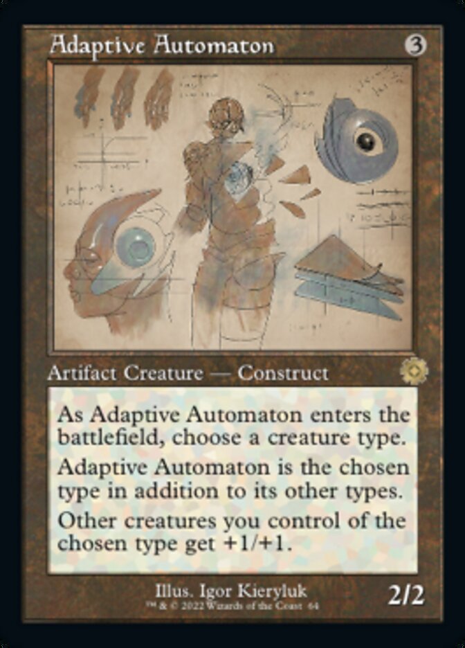 Adaptive Automaton (Retro Schematic) [The Brothers' War Retro Artifacts] | Exor Games Truro