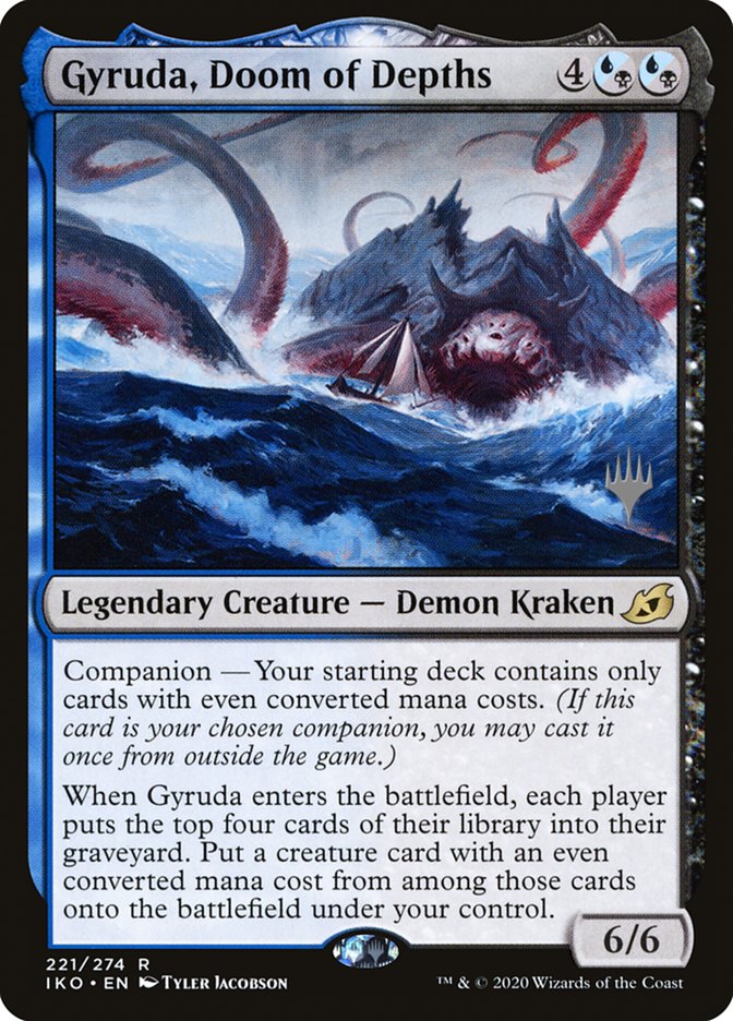 Gyruda, Doom of Depths (Promo Pack) [Ikoria: Lair of Behemoths Promos] | Exor Games Truro