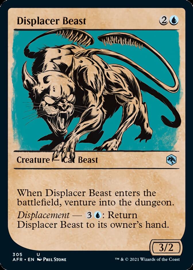 Displacer Beast (Showcase) [Dungeons & Dragons: Adventures in the Forgotten Realms] | Exor Games Truro