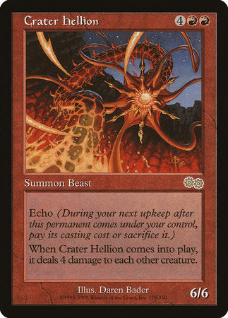 Crater Hellion [Urza's Saga] | Exor Games Truro
