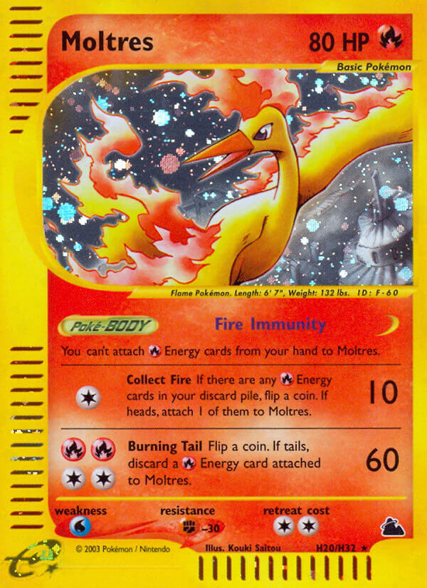 Moltres (H20/H32) [Skyridge] | Exor Games Truro