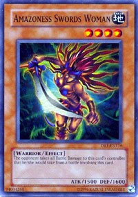 Amazoness Swords Woman [DR1-EN116] Super Rare | Exor Games Truro