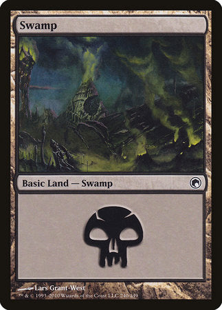 Swamp (240) [Scars of Mirrodin] | Exor Games Truro