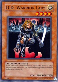 D.D. Warrior Lady [DR1-EN189] Super Rare | Exor Games Truro